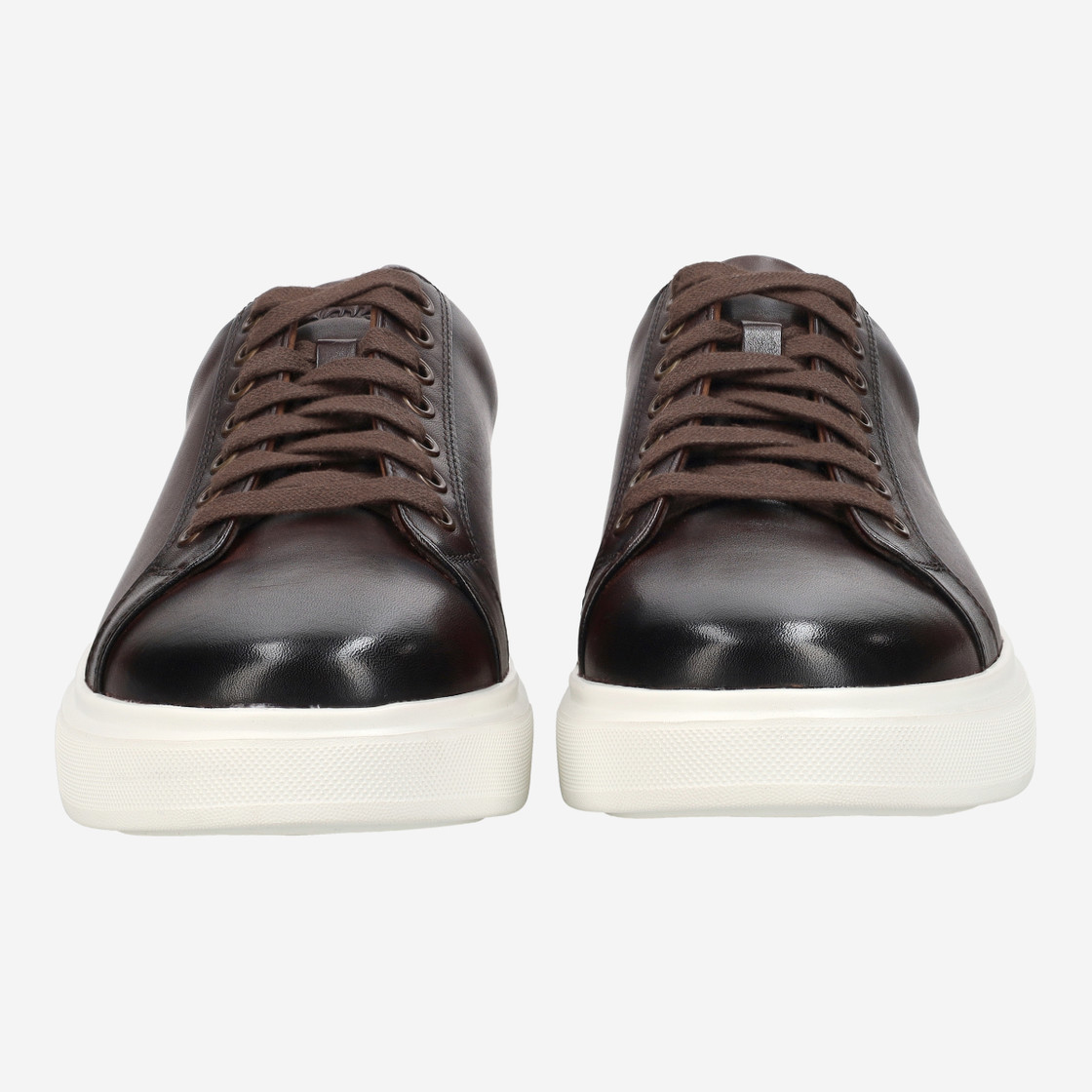 Clarks Goswell Tie - Brown - Front view