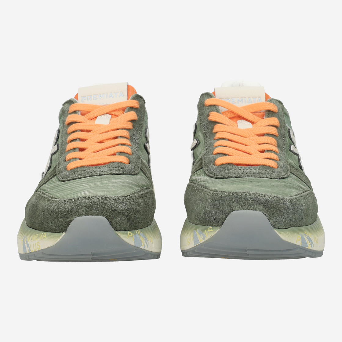 Premiata MICK - Green - Front view