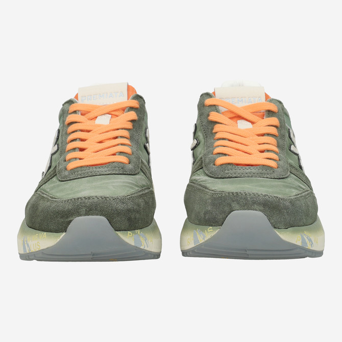 Premiata MICK - Green - Front view