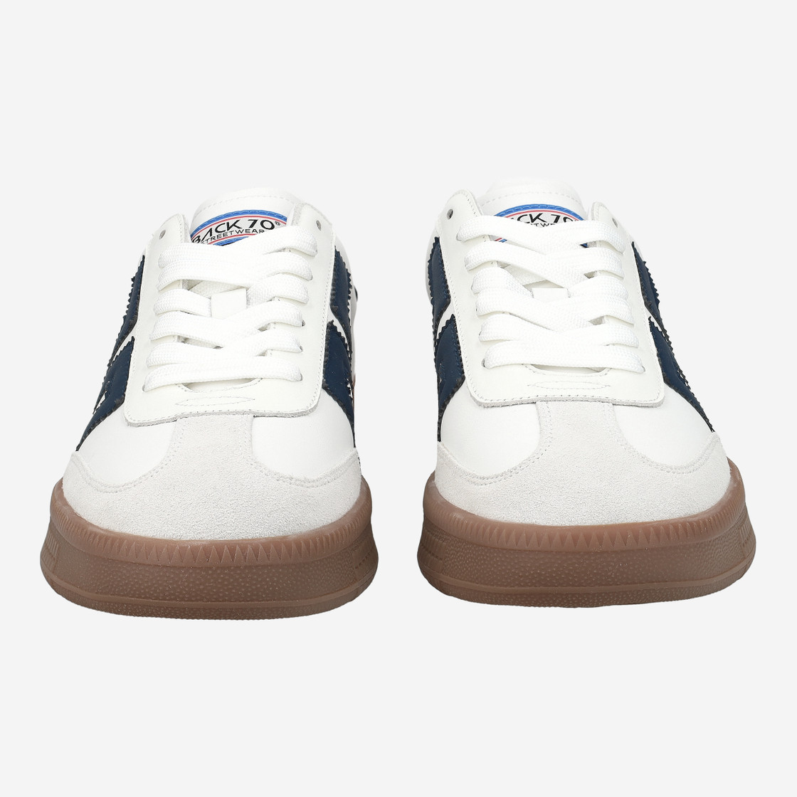 BACK 70 DOUBLE - Blue, combined - Front view