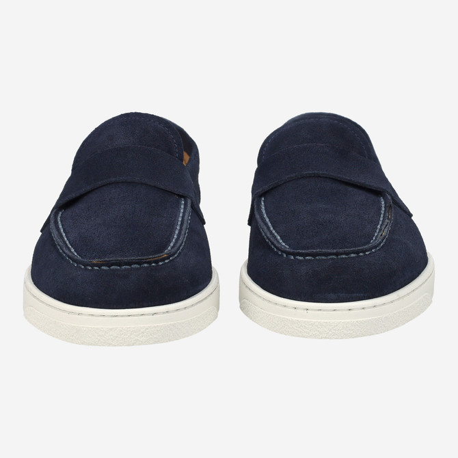 La Martina MOCASSINO UOMO - Blue - Front view