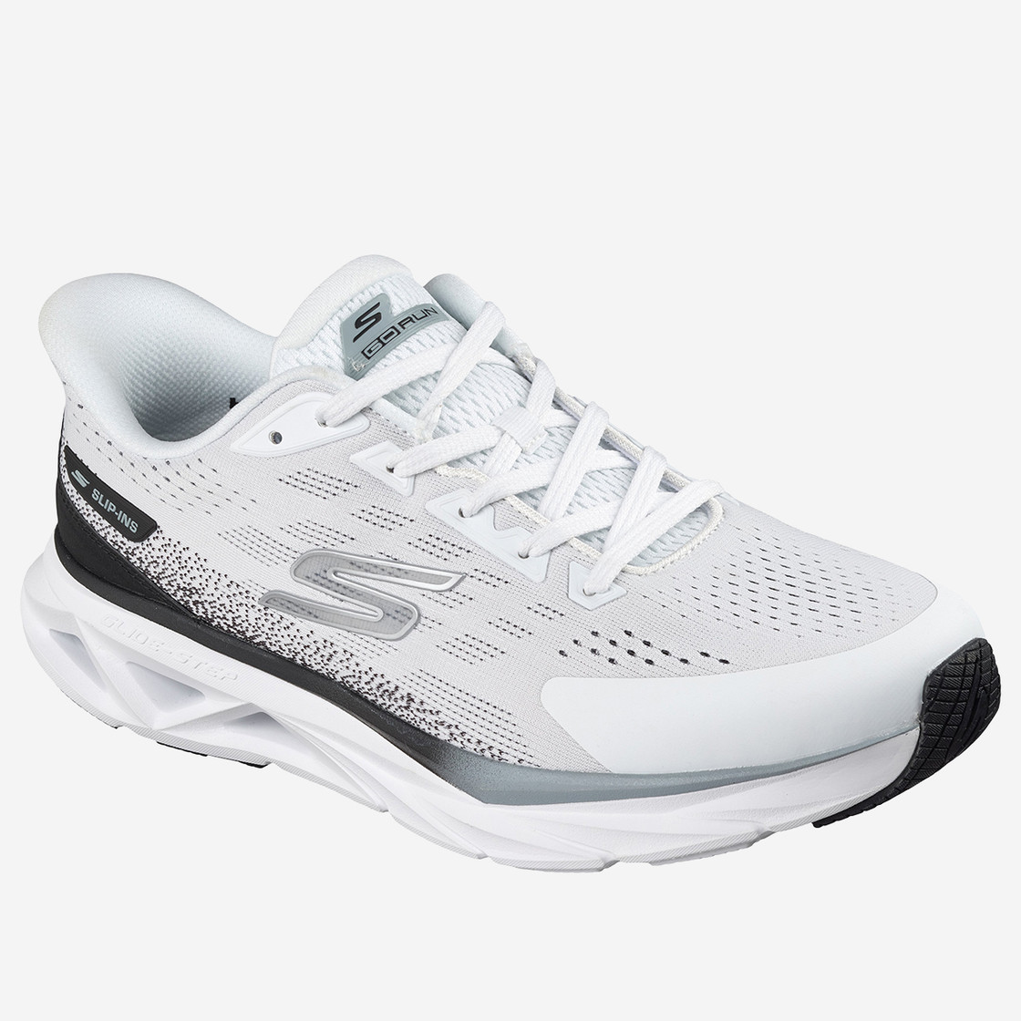 Skechers GLIDE STEP - White - Front view
