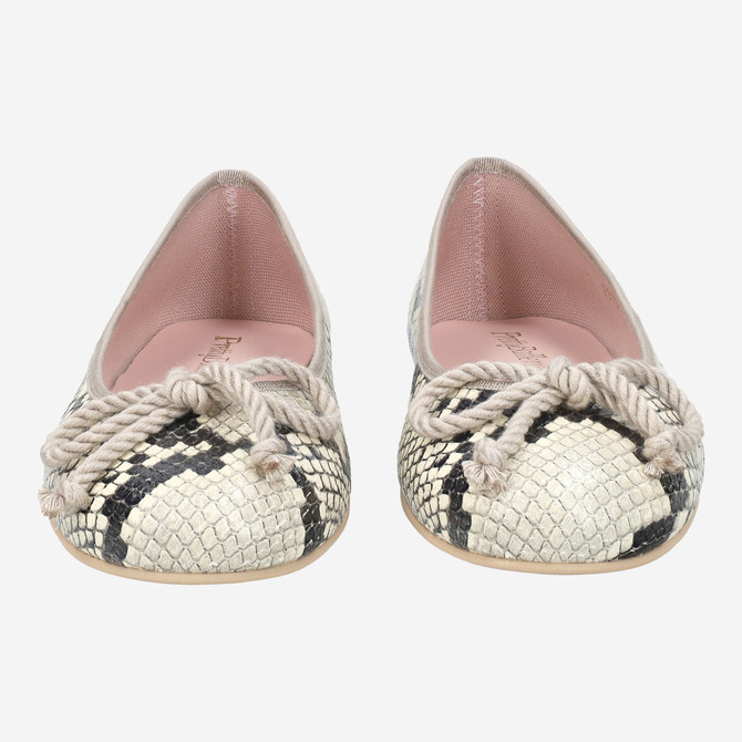 Pretty Ballerinas 53.428 - White,combined - Front view