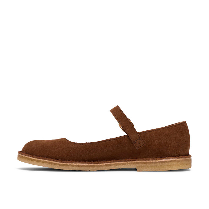 Clarks Desert Jane - Brown - Front view