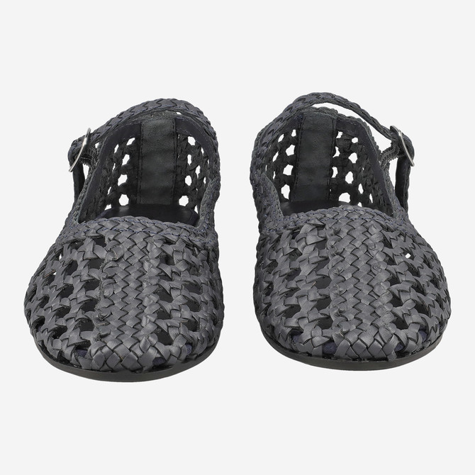 Donna Carolina CLARA BRAID STRAP - Blau - Frontansicht