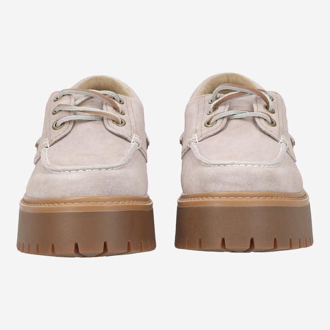 Timberland A2GVF STONE STREET BOAT SHOE - Gray - Front view