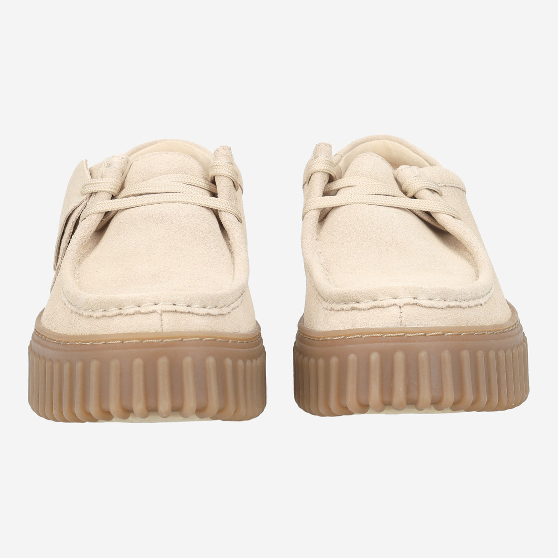 Clarks Torhill Bee - Beige - Front view