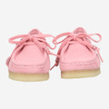Clarks Wallabee. - Rose - front view