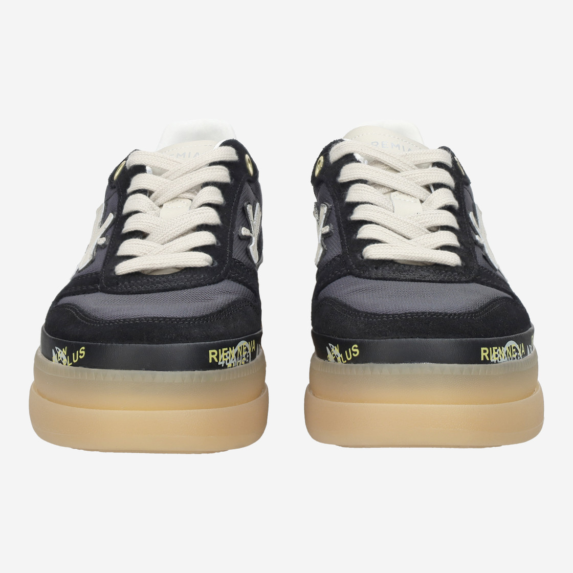 Premiata MICOL - Black - Front view