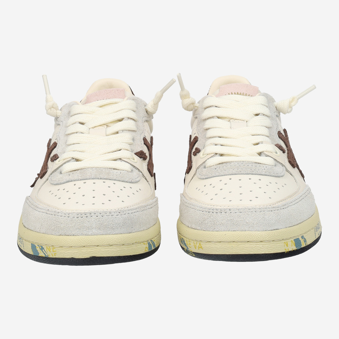 Premiata BSKTCLAYD - White - Front view