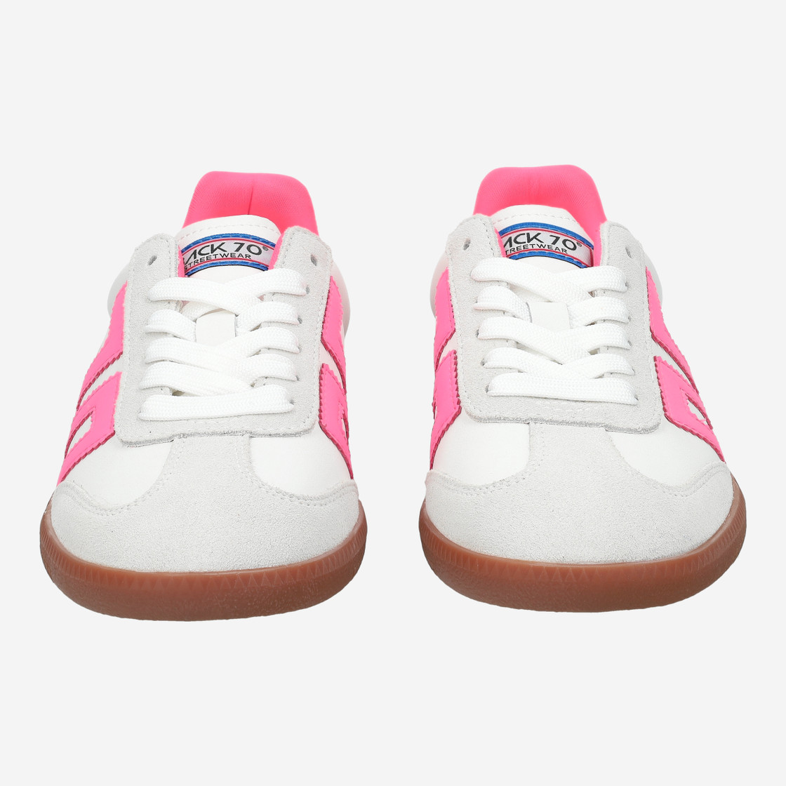 BACK 70 CLOUD - White,Pink - Front view
