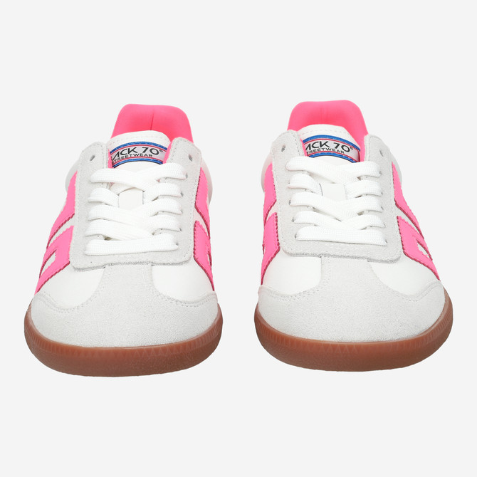 BACK 70 CLOUD - White,Pink - Front view