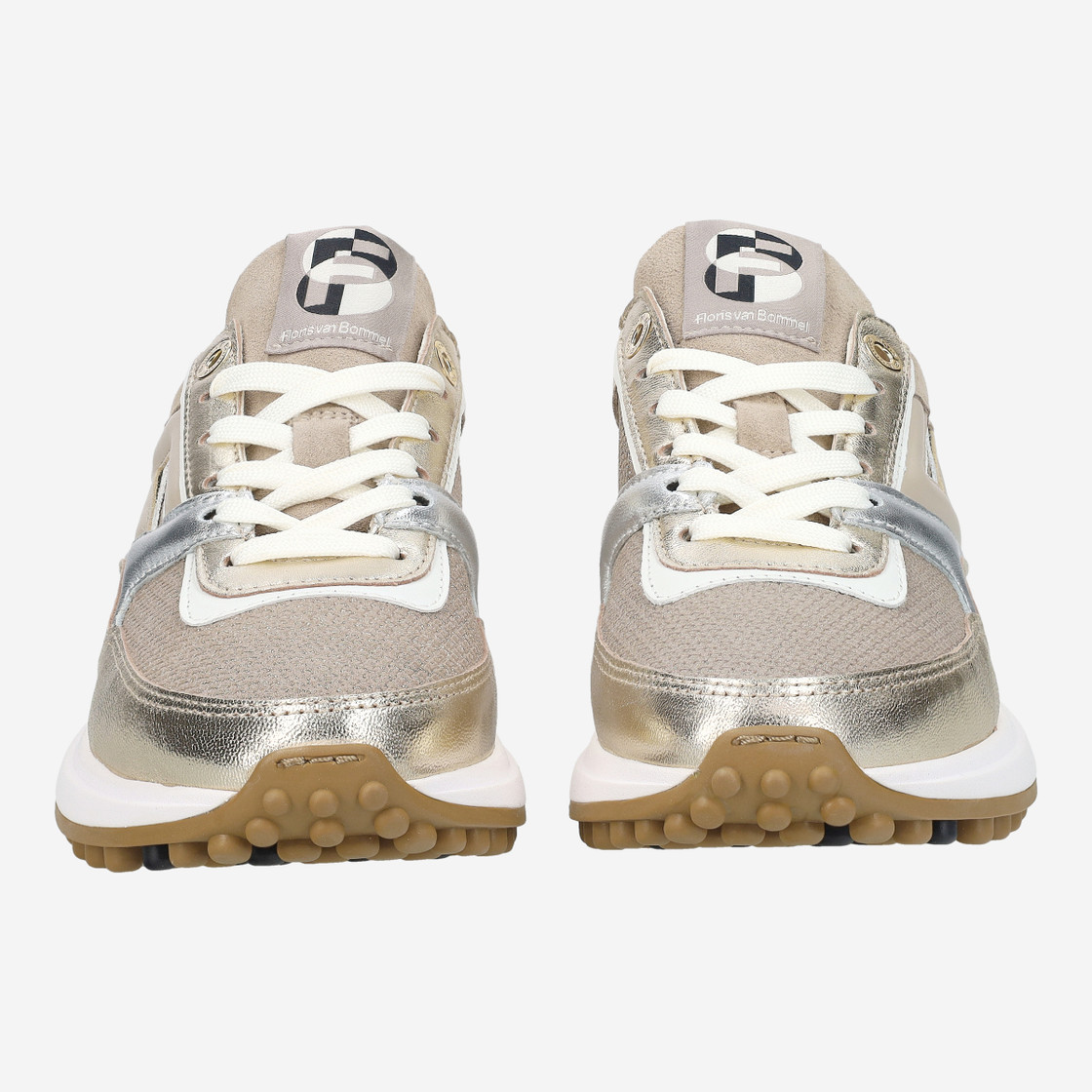 Floris van Bommel Noppi - Gold - Front view