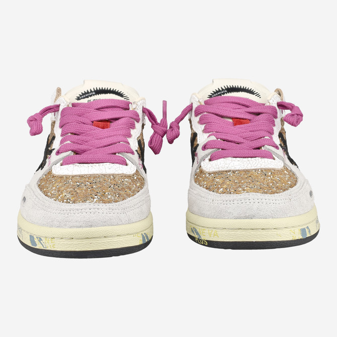 Premiata BSKTCLAYD - Gold - Frontansicht