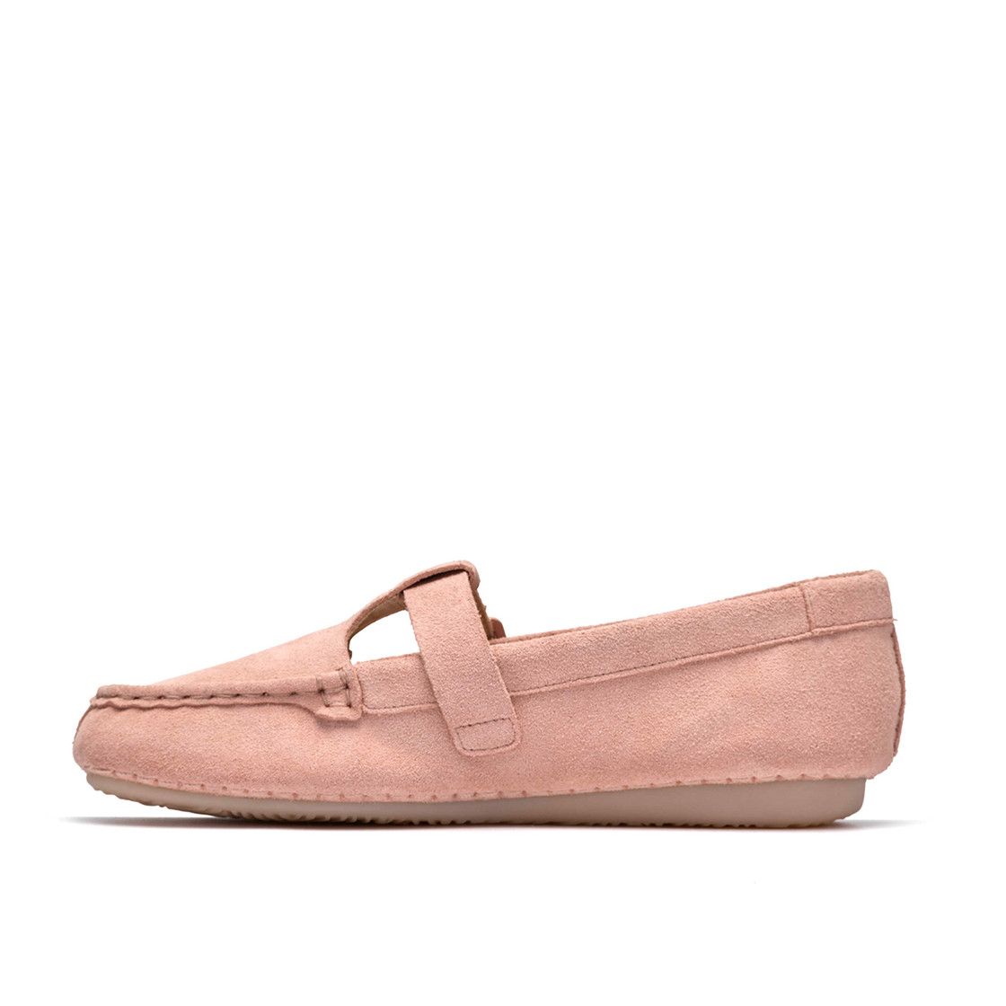 Clarks Freckle Tbar - Rose - Front view