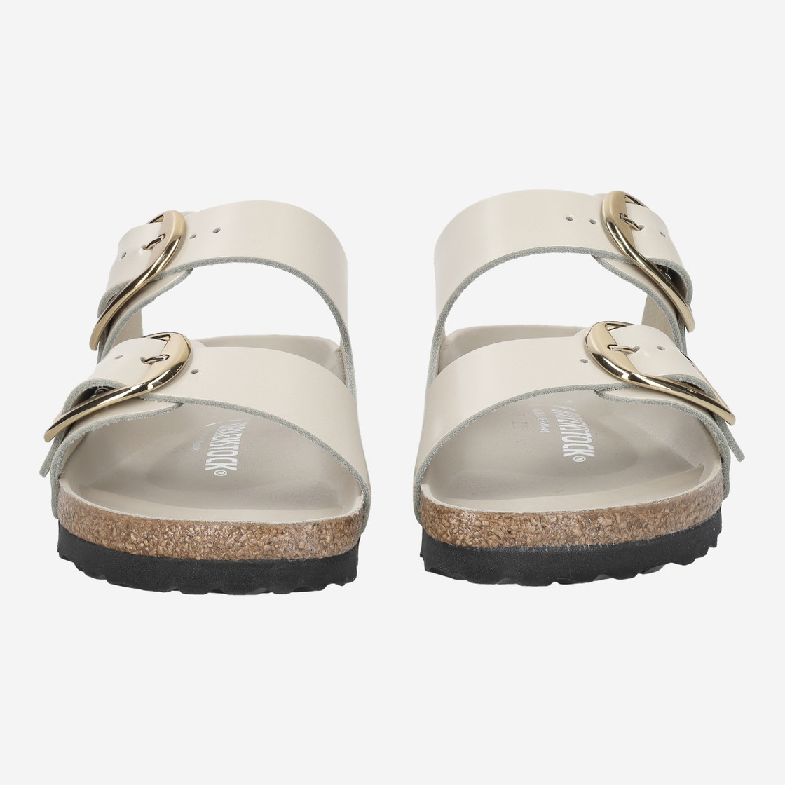 birkenstock ARIZONA BIG BUCKLE - Beige - Front view