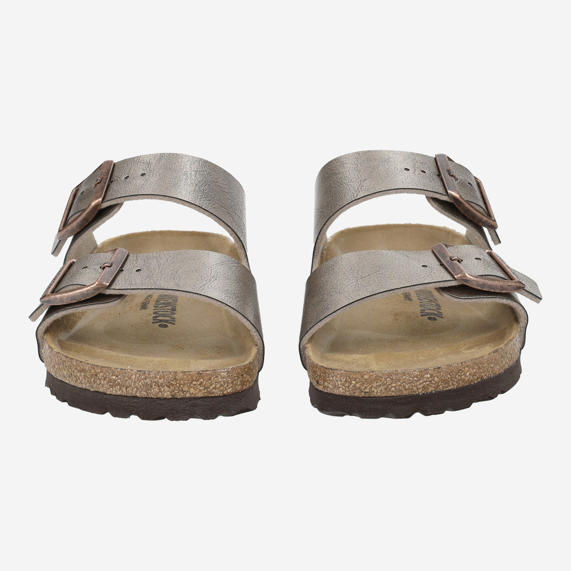 birkenstock ARIZONA BIRKO-FLOR - Beige - Front view