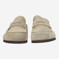 birkenstock NAPLES WRAPPED SUEDE - Beige - Front view