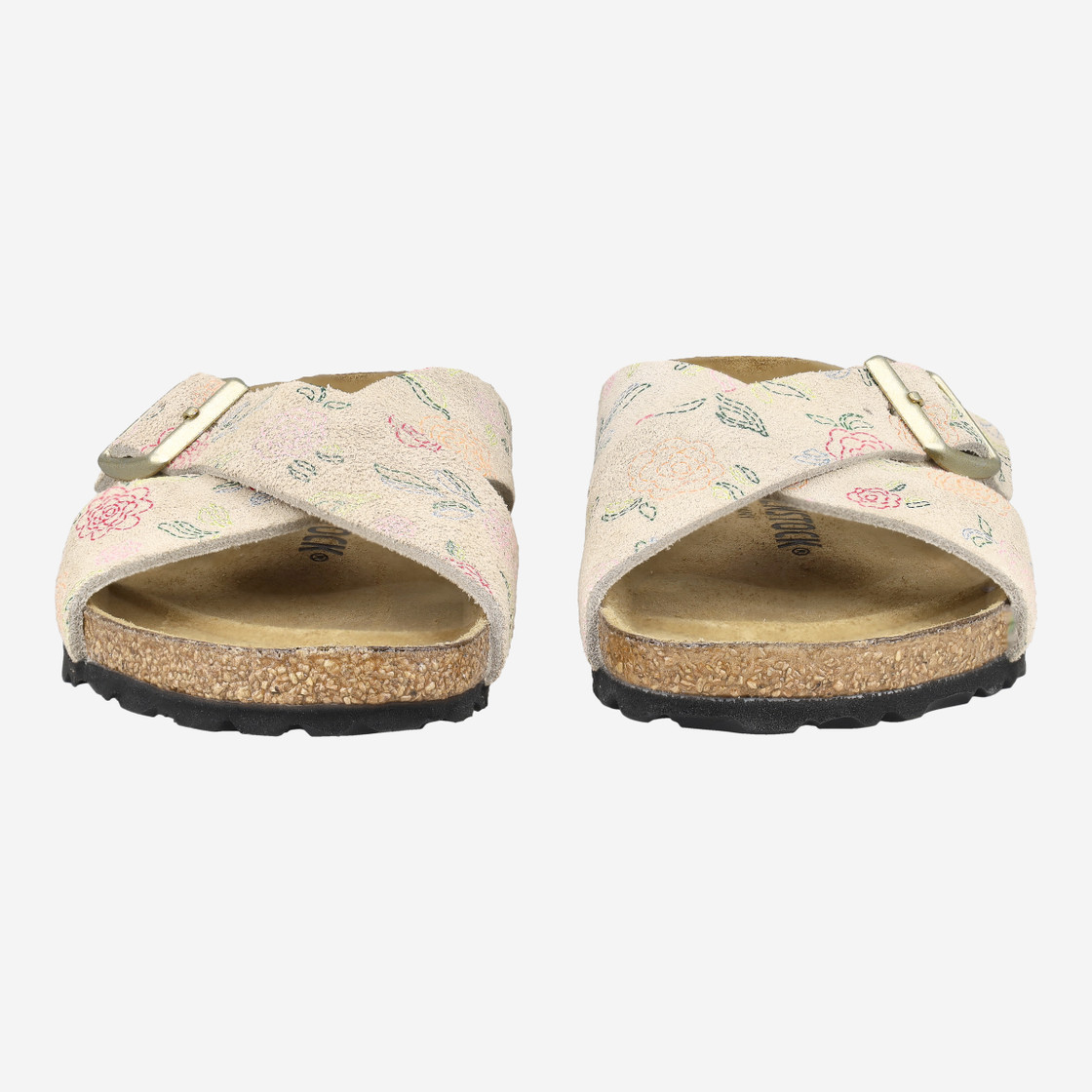 birkenstock SIENA SUEDE - Beige - Frontansicht