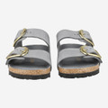birkenstock ARIZONA BIG BUCKLE - Grau(Türkis) - Frontansicht