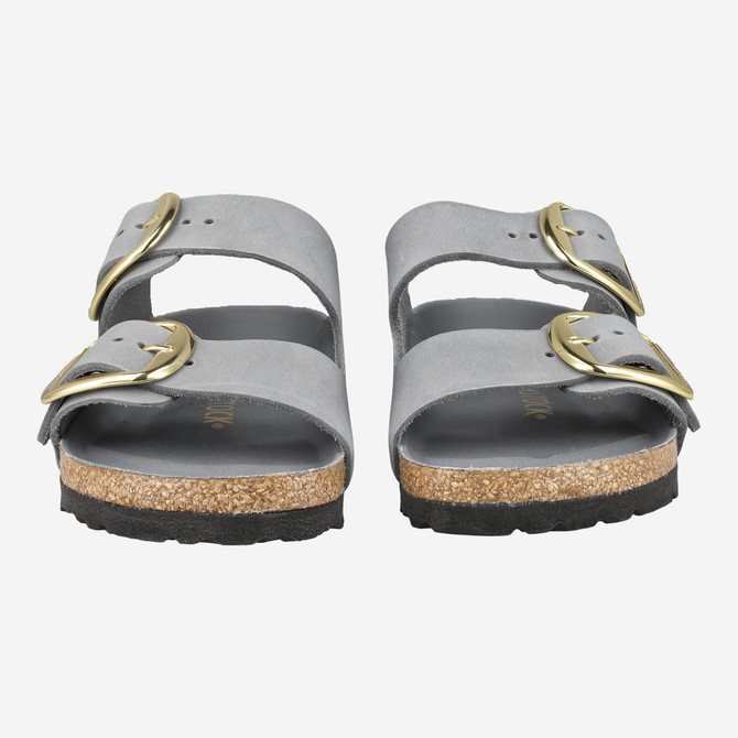 birkenstock ARIZONA BIG BUCKLE - Grau(Türkis) - Frontansicht