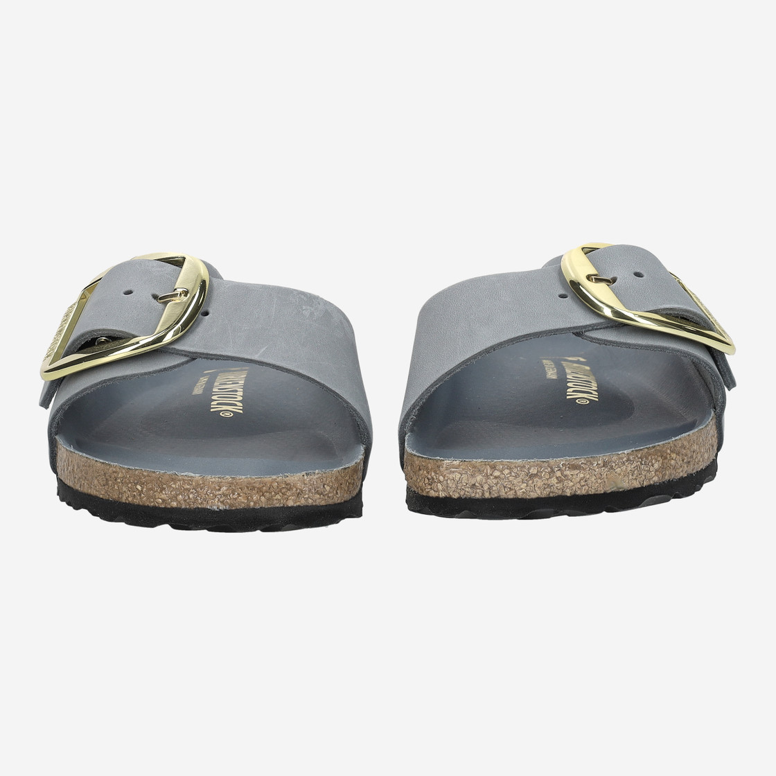 birkenstock MADRID BIG BUCKLE - Gray - Front view