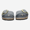 birkenstock MADRID BIG BUCKLE - Gray - Front view