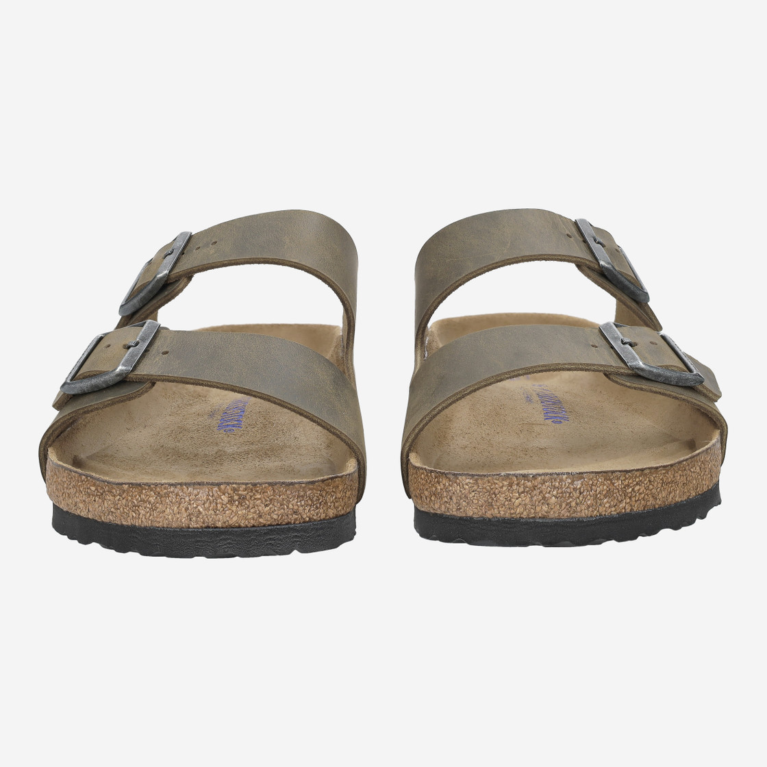 birkenstock ARIZONA SOFT FOOTBED - Green - Front view