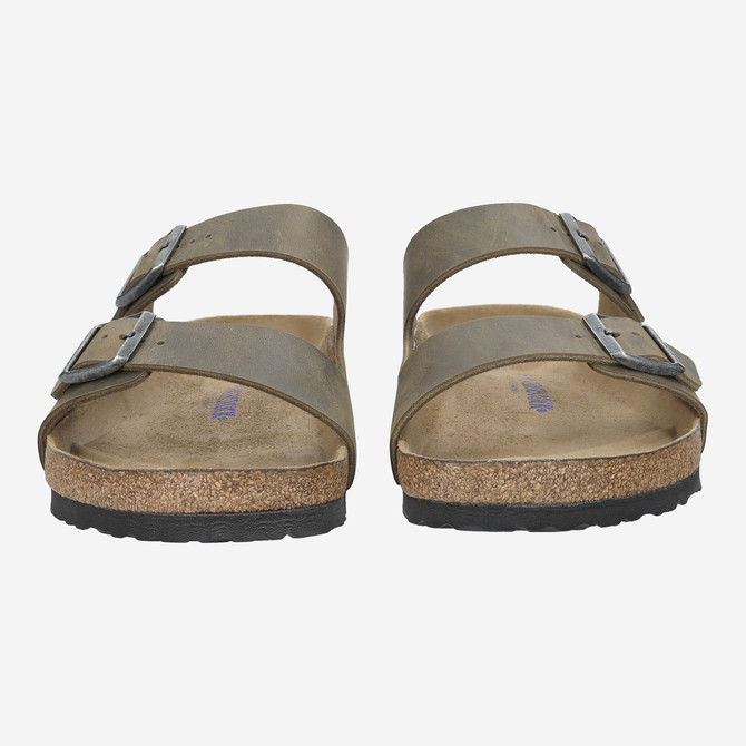 birkenstock ARIZONA SOFT FOOTBED - Green - Front view