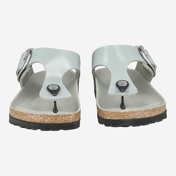 birkenstock GIZEH BIG BUCKLE - Grün, hell - Frontansicht