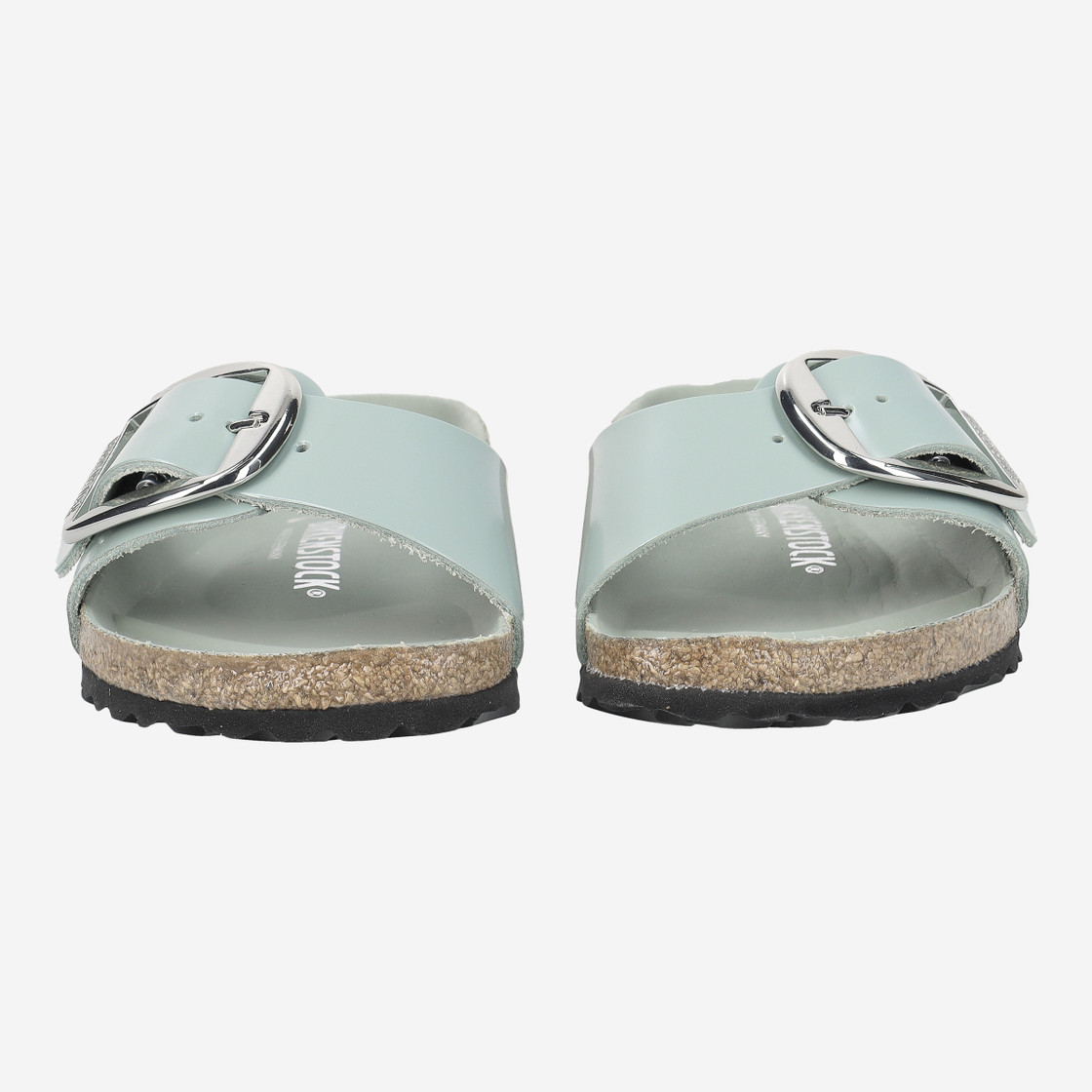 birkenstock MADRID BIG BUCKLE - Blue, light - Front view
