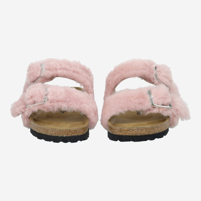 birkenstock ARIZONA SHEARLING - Rose - Front view