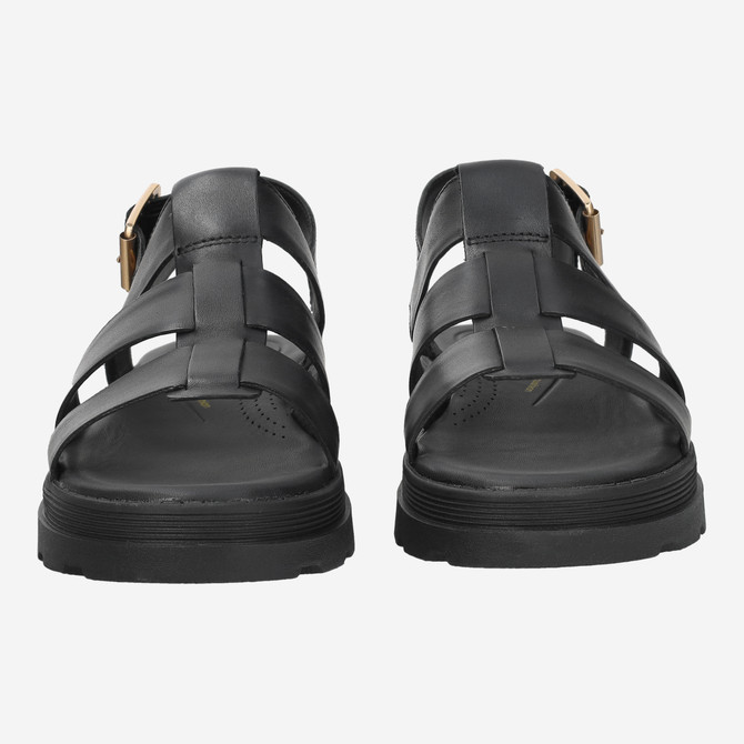 Clarks Orinoco3 Strap - Black - Front view