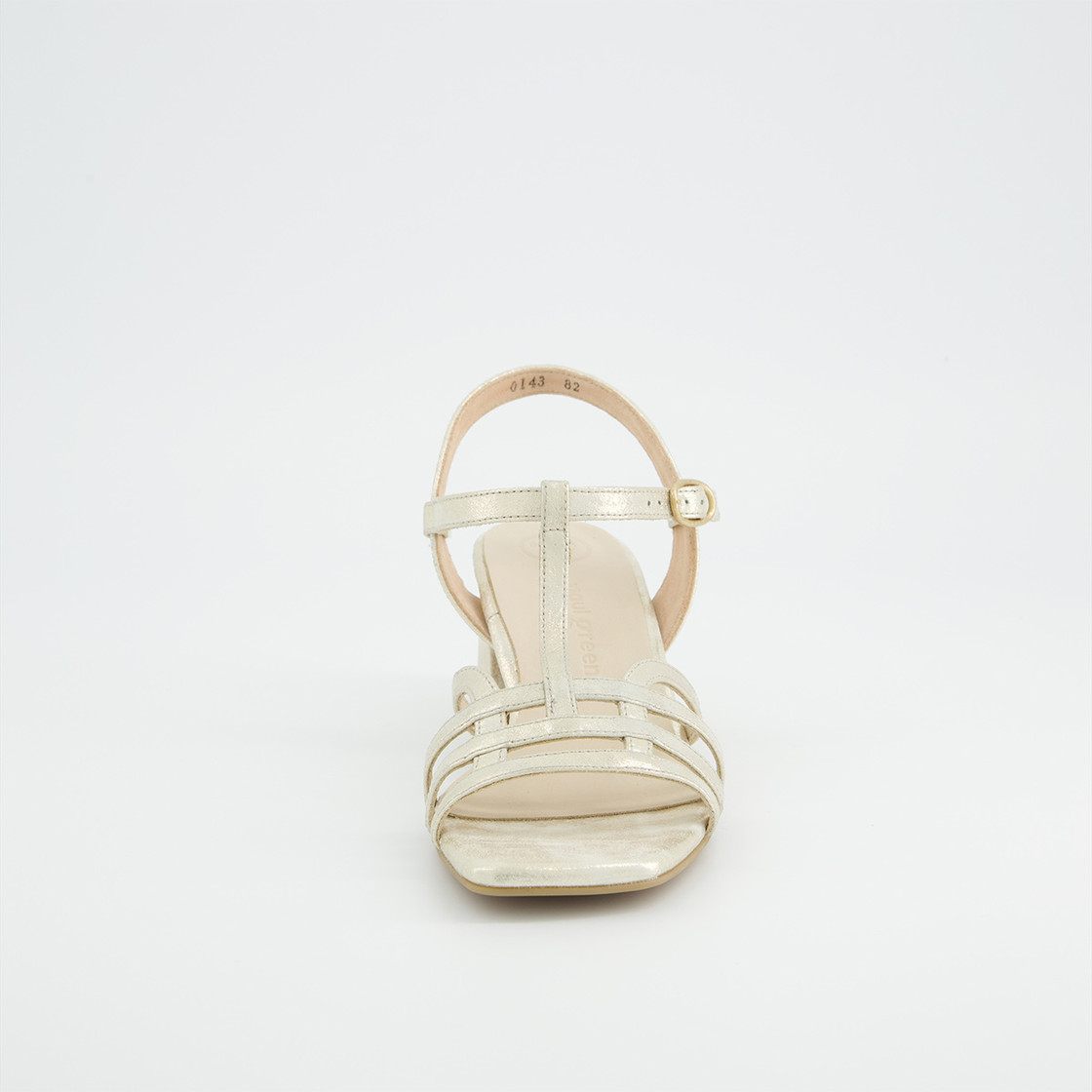 Paul Green 6197-009 - Beige, metallic - Front view