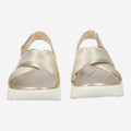 Clarks DashLite Wish - Gold - Front view