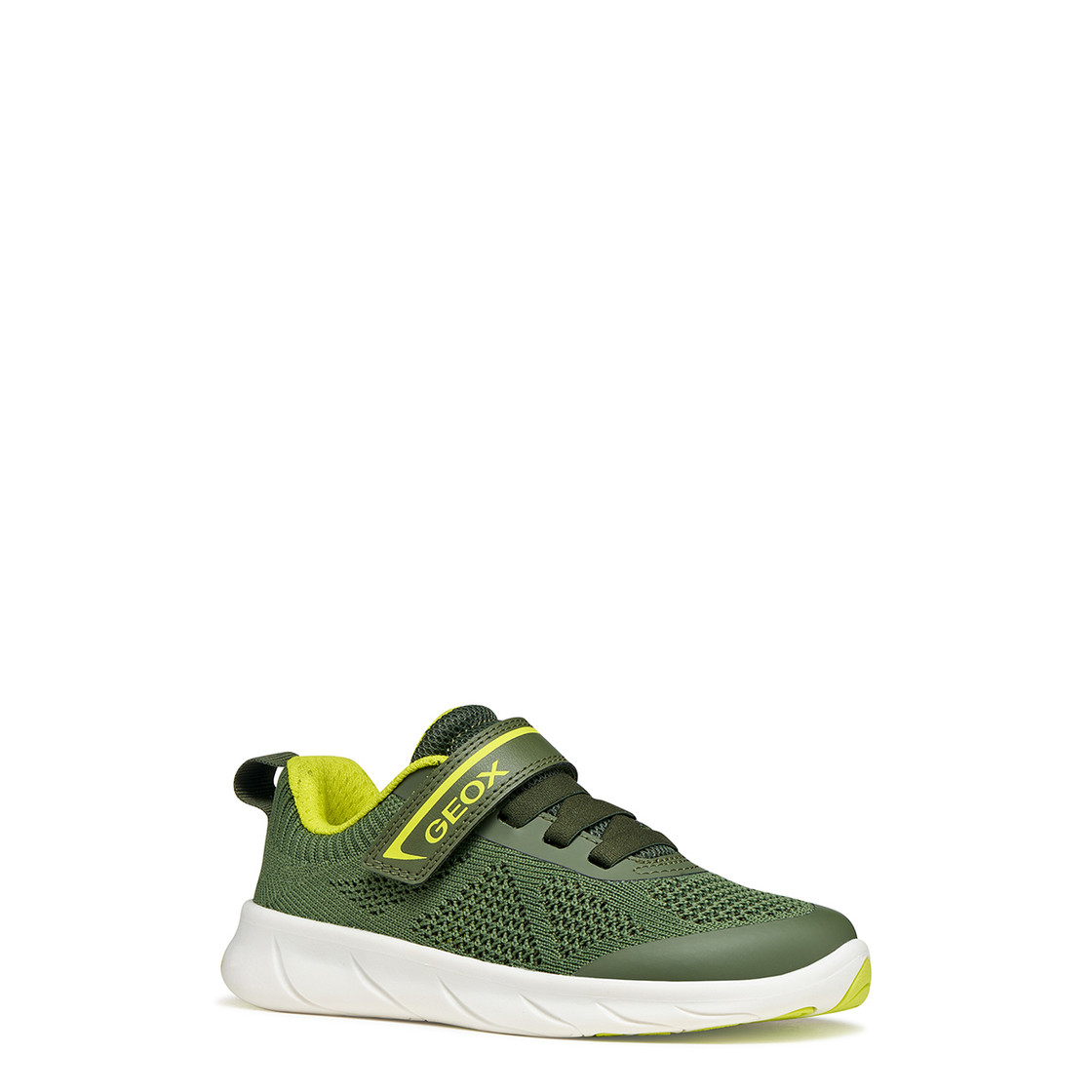 Geox FOOT-RUN - Green - Front view