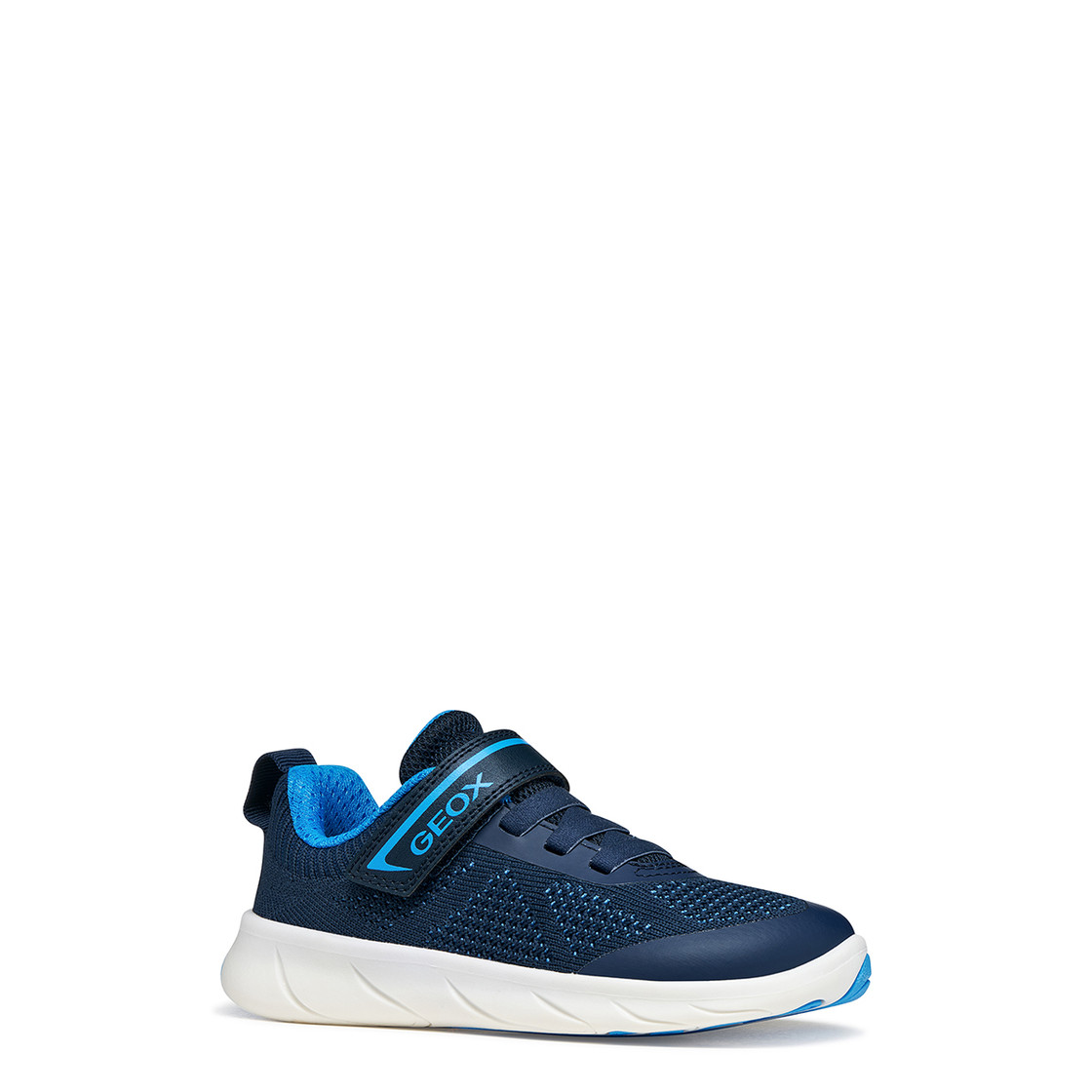 Geox FOOT-RUN - Blue - Front view