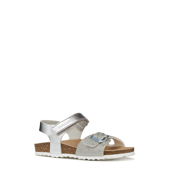 Geox ADRIEL - Silver - Front view