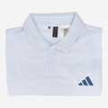 Adidas TOUR SMLS POLO - Blau, hell - Frontansicht