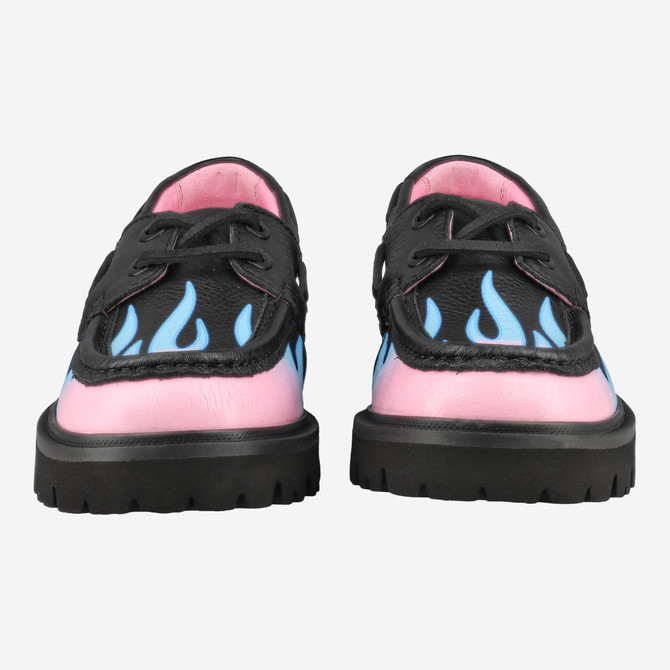 Clarks Cleyhill Fire x Bisous - Schwarz, kombiniert - Frontansicht