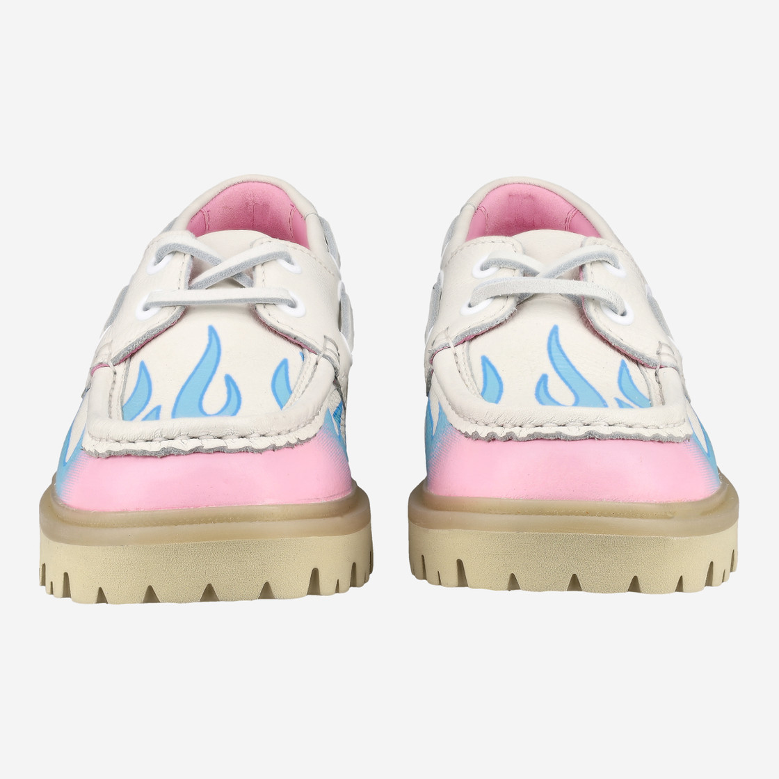 Clarks Cleyhill Fire x Bisous - Weiß,kombiniert - Frontansicht