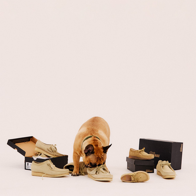 Clarks Wallabee - Beige - Sonderbild