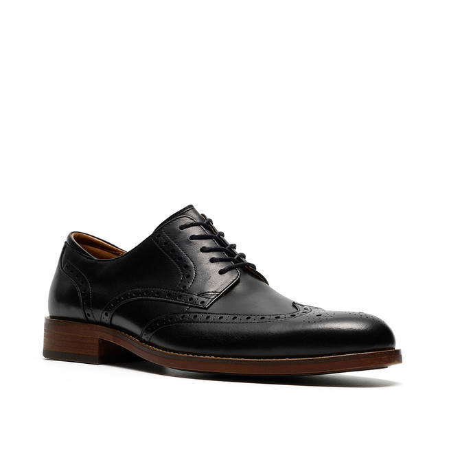 Clarks CraftRemi Tip - Black - Side view
