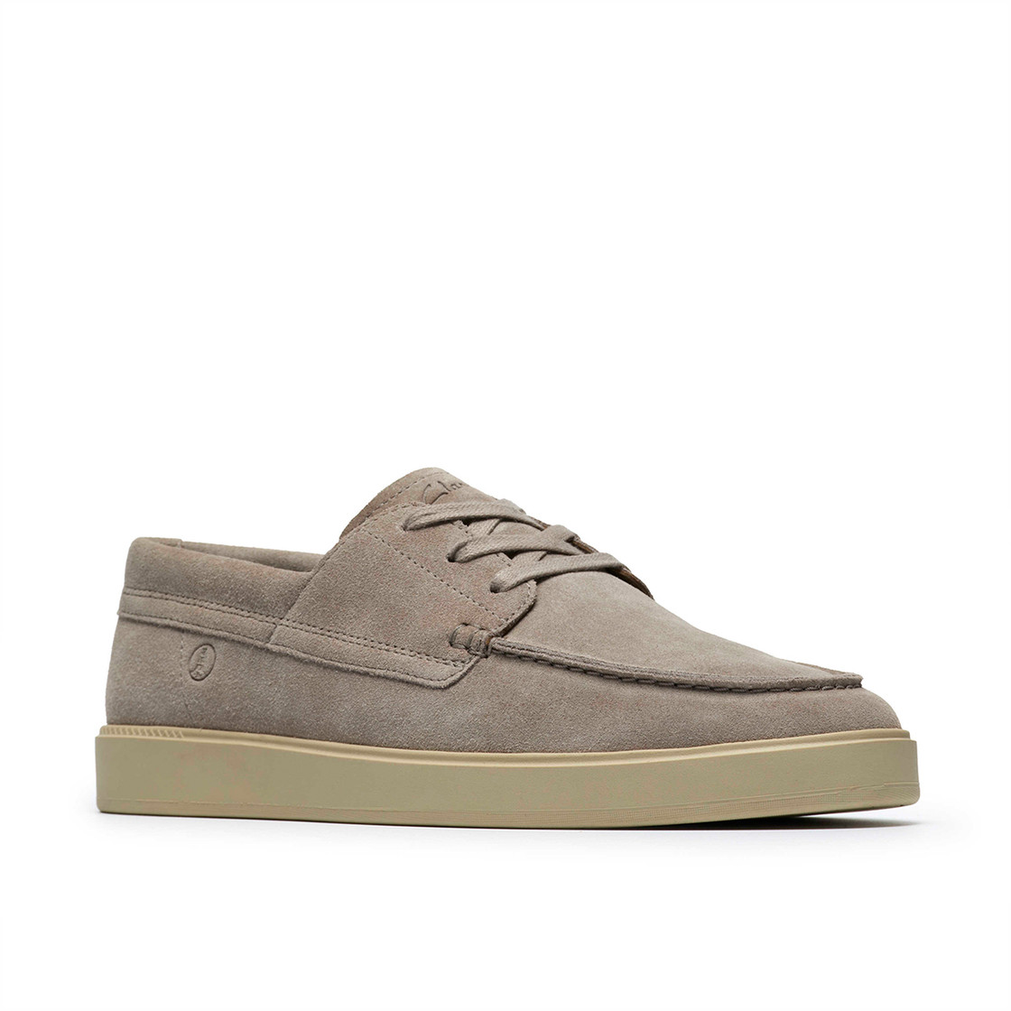 Clarks Lockford Boat - Gray - Side view
