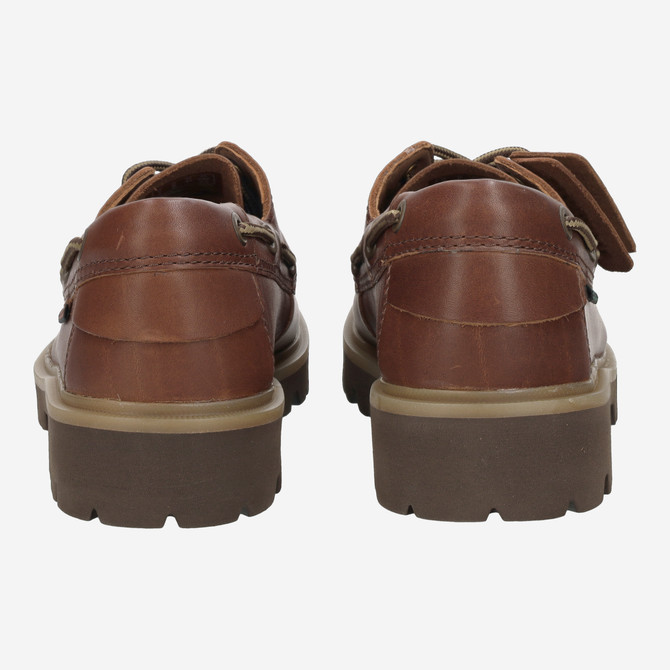 Clarks Cleyhill Boat - Brown - Side view