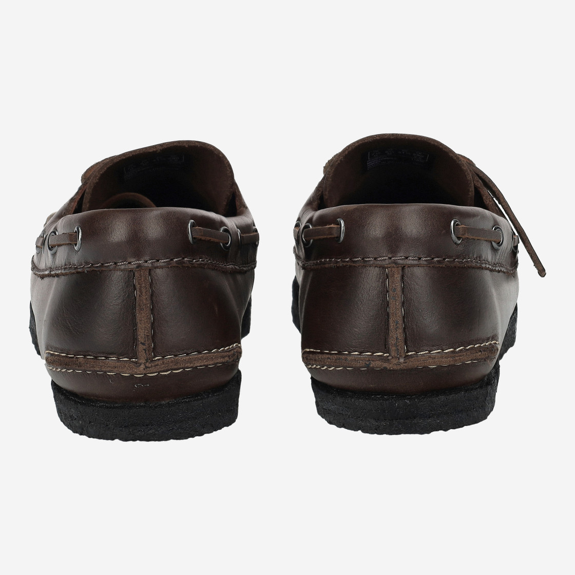 Clarks Godney Boat - Brown, dark - side view