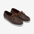 Sebago DOCKSIDES PORTLAND - Brown, dark - side view