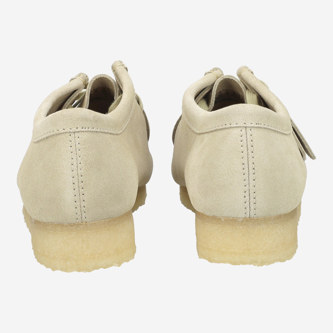 Clarks Wallabee - Beige - Side view