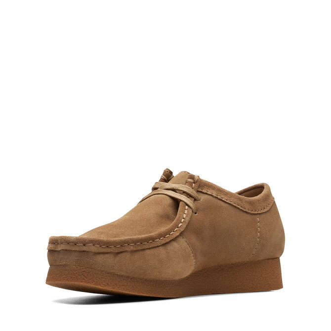 Clarks WallabeeEVO - Beige - Side view