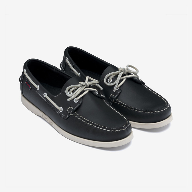 Sebago DOCKSIDES PORTLAND - Blue - Side View